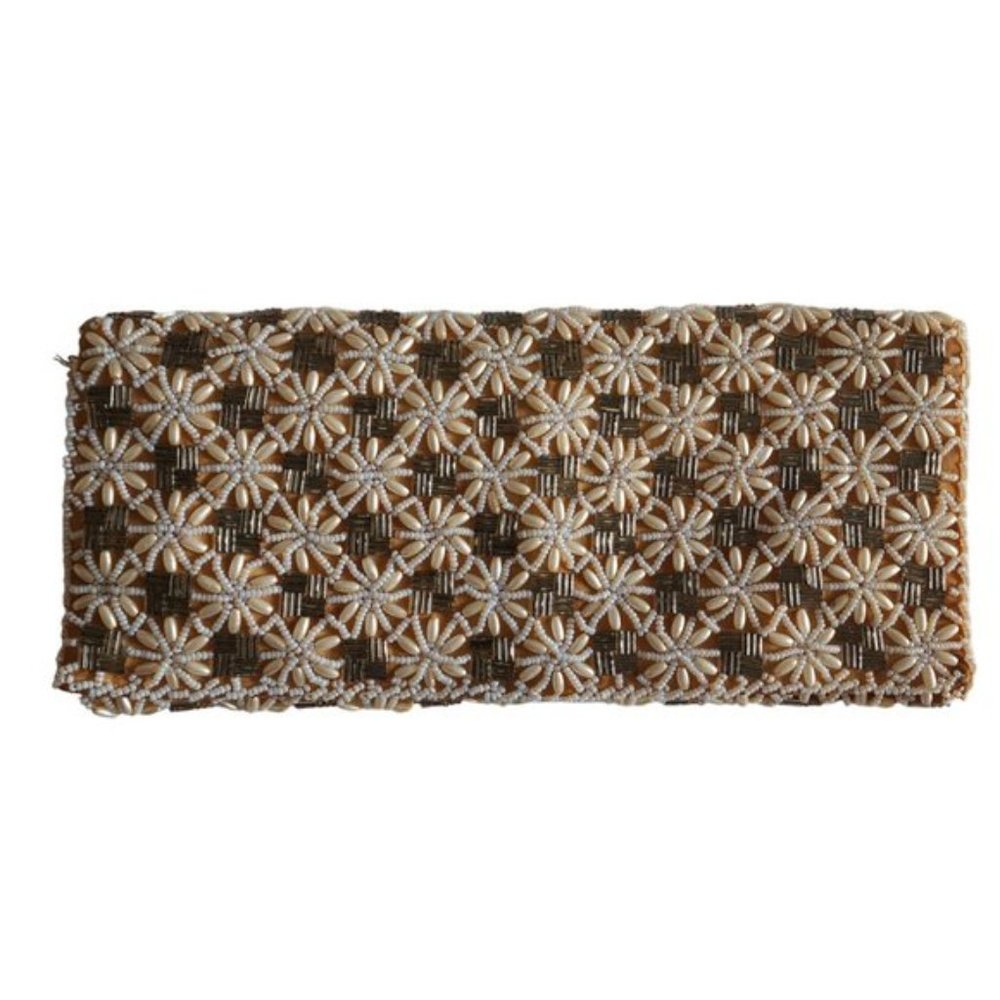 Vintage beaded clutch